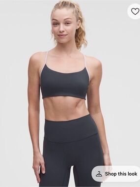 Lululemon Flow Y Evolved Smokey velvet/Icy Taupe